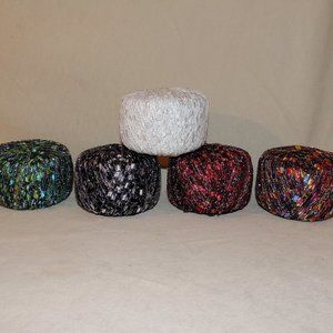 5 Colors Ice or Berlini Ladder-back Trellis Yarn